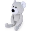 Dumel BALIBAZOO BB 82004 Meškiukas tulima šviesiai pilkas 19cm