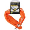 Dviračių spyna Dunlop, 90 cm, oranžinė