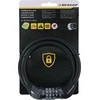 Dunlop dviratis lyno užraktas su kodu 65 cm juodas