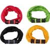 Dunlop - Bicycle Lock with Combination Chain (Oranžinis)