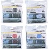Dunlop - Saulės skydelis automobilio šoniniams langams 36x44 cm 2 vnt (raudonas)