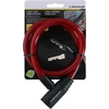 Dunlop – spiralinio rakto dviračio užraktas 65 cm (raudonas)