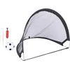 Sulankstomu futbolo vartų + priedų rinkinys 80x60x60cm Dunlop 100982