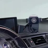 AUTOMOBILINIS TELEFONO LAIKIKLIS, BESISUKANTIS 360 LAIPSNIŲ KAMPU, 2 MONTAVIMO BŪDAI DUNLOP 260761