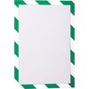 Durable DURAFRAME MAGNETIKOS SAUGUMAS A4 5St grUn / baltas