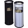 Durable 333023 šiukšliadėžė 17 l apvali metalinė sidabrinė