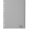 Laikiklis Durable DURABLE Blanko-Register PP blanko Taben 10-teilig grau