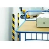 Plakatas Durable DURABLE Kantenschutzprofil E8R gelb/juodas selbstkl 1m