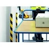 Plakatas Durable DURABLE Kantenschutzprofil E8R gelb/juodas selbstkl 1m
