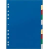 Durable DURABLE Ordnerregister PP blanko/2x5fbg f 10 Blatt