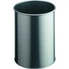Durable DURABLE Papierkorb Metall rund 15 Liter Metallic sidabrinis