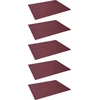 Durable DURABLE Schreibunterlage PP mit Dekorrille 650x500cm raudona