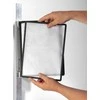 Laikiklis Durable DURABLE SichttafelwandhalterVarioMagnetWall 10 Sichtt. schw