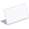Patvari DURABLE stalo vardinė lentelė akrilo 52x100mm transp pakuotė po 10