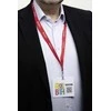 Durable DURABLE VISITOR BADGE Namesschilder mit EURO-Lochung 100Stk