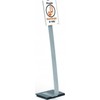 Durable Patvarus 481323, informacinis stendas, A3, akrilas, sidabras, horizontalus/vertikalus