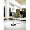 Durable Patvarus 481323, informacinis stendas, A3, akrilas, sidabras, horizontalus/vertikalus
