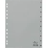 Durable PP A4, skaitinis 1-10, pilkas Durable pilka