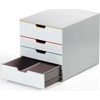 Durable Patvari VARICOLOR dėžė stalčiams Mix 4 skyriai, įvairiaspalvė