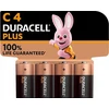 Duracell Bateria Plus-C (MN1400/LR14) kūdikiams, 4 vnt.