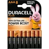 Duracell Baterija, PLUS POWER, AAA šarminė pakuotė 8 vnt. (53848)