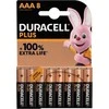 Duracell Baterija Plius AAA / R03 8 vnt.