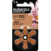 Duracell Duracell Batterie Hörgeräte EasyTab 312 (PR41) NEU 6St.