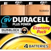Duracell 9V baterijos, 4 vnt. pakuotės fragmentas