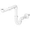 Duravit „Instadrain“ vamzdinis praustuvo sifonas, taupantis vietą, be sifono, sifono skersmuo 32 mm 2130
