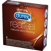 Durex Real Feel prezervatyvai be latekso 3 vnt.Be latekso
