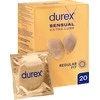 Durex Sensual Extra Lube prezervatyvai su papildomu lubrikantu 20 vnt