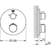 Dušo baterija Grohe Grohtherm SmartControl chromas (24076000)