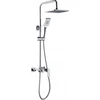 Valvex Dušo komplektas 2456320 LOFT CHROME DUŠO KOLONA SU VONIOS ANTIU // BV.2456320