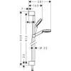Dušo rinkinys Hansgrohe Krometta slankioji balta (26537400)