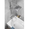 Dušo rinkinys KFA Prisijungimas su chromo baterija (5136-915-0)