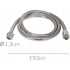 Bathroom Solutions Nerūdijančio plieno vonios dušo žarna, 150 cm, 1/2 sriegio