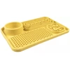 Duvo+ 3 viename lėtai džiūstantis dubenėlis, geltonas, 125 ml, 31 x 21 x 4 cm