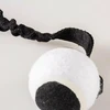 Duvo+ Duvo+ Tug 'n Play Kamuolys šuniui na gumie balta 55x8x6cm
