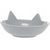 Duvo+ DUVO+ dubenėlis CERAMICZNA DLA KOTA 175ml JASNOSZARA 14x14x6.5cm 15508