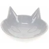 Duvo+ DUVO+ dubenėlis CERAMICZNA DLA KOTA 175ml JASNOSZARA 14x14x6.5cm 15508