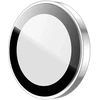 Dux Ducis fotoaparato objektyvo apsauga, skirta iPhone 17 Pro Max / iPhone 17 Pro, DUX DUCIS HAWK serija, grūdintas stiklas objektyvui – sidabrinė