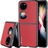Dux Ducis Fino dėklas skirtas Huawei P50 Pocket, raudonas