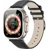 Dux Ducis apyrankė YS genuine leather skirta Apple Watch 38 / 40 / 41 mm juodas