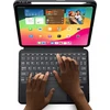 DUX DUCIS dėklas DK sulankstomas su belaide klaviatūra iPad Pro 11 (2024) juodas