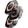 LCD apsauginis stikliukas/dėklas Dux Ducis Hamo Apple Watch Ultra 49mm sidabrinis