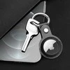 Dux Ducis komplektas 4x silikonowe etui Pakabutis zawieszka case do lokalizatora Apple AirTag (4 kolory: juoda, žalia, rožinis, mėlyna)
