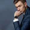 Nerūdijančio plieno magnetinė apyrankė išmaniajam laikrodžiui DUX DUCIS MILANESE, skirta Apple Watch 42 / 44 / 45 mm, juoda