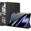 Dux Ducis Toby Armored Flip Smart Oppo Pad with Stylus Holder dėklas planšetiniam kompiuteriui juodos spalvos