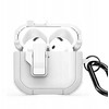 DUX DUCIS PECP - TPU+PC apsauginis dėklas, skirtas AirPods 4 baltas