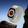 Sport Velcro Apyrankė Apple Watch 9 / 8 / 7 / 6 / SE / 5 / 4 / 3 / 2 / 1 (38, 40, 41 mm) Dux Ducis Apyrankė YJ Version - geltonos spalvos